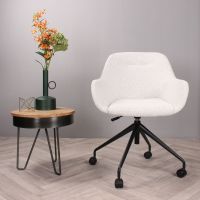 DS4U Milan bureaustoel bouclé - ivoor - OUTLET B