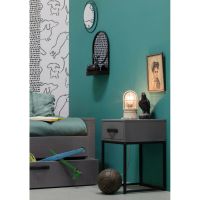 Woood Nachtkastje Morris Grenen Leem