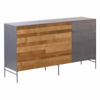 Pandora dressoir - 166 cm - bruin