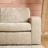 Almo 2,5-zitsbank divan links - beige