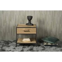 Tower Living Luna bijzettafel - 60 cm - bruin