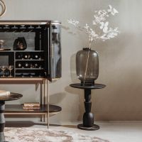 Tower Living Brunello bijzettafel - ø50 cm 1 - zwart