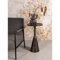 Puur Nora bijzettafel antiek zwart