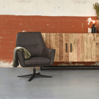 Tod fauteuil draaibaar microvezel