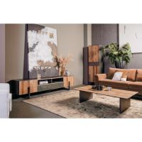 Tower Living Ora salontafel - 135 cm - bruin