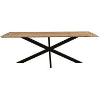 Oslo eettafel rechthoek naturel