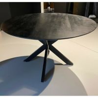 Livingfurn Oslo eettafel rond zwart