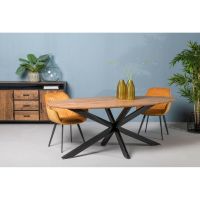 Livingfurn Oslo eettafel ovaal naturel