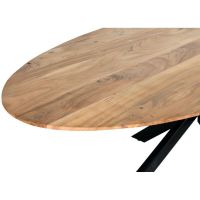 Livingfurn Oslo eettafel ovaal naturel