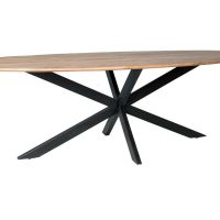 Livingfurn Oslo eettafel ovaal naturel