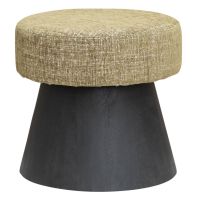 Tower Living Ossana poef - ø50 cm - groen