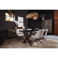 Tower Living Padua dressoir - 200 cm - bruin