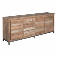 Tower Living Venetie dressoir - 220 cm - bruin