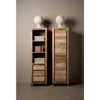 Tower Living Venetie boekenkast - 50 cm - bruin