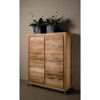 Tower Living Venetie opbergkast - 130 cm - bruin