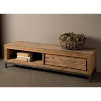 Tower Living Venetie tv-meubel - 140 cm - bruin