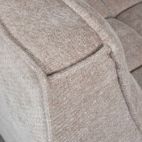 Label51 Albero 3-zitsbank 211x92x91 cm - clay elite/zwart hout