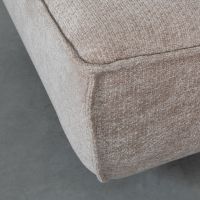 Label51 Albero bank hocker 70x70x47 cm - clay elite/zwart hout