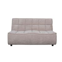 Label51 Albero 2-zitsbank 140x92x81 cm - clay elite/zwart hout