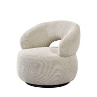 Label51 Nusenna draaifauteuil royal bouclé
