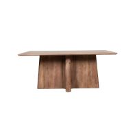 Label51 Scott eettafel 200x100 cm - naturel smooth mangohout