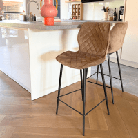 DS4U Ruby barkruk velvet 66 cm