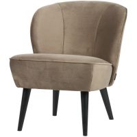 Woood Sara fauteuil velvet