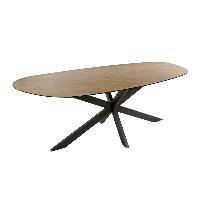 Fraaai Milan eettafel organisch 215 cm