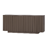 Woood Nova dressoir 200 cm grenen - truffelbruin