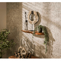 Fraaai Boka organische wandplank - 60 cm - naturel