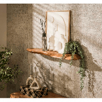 Fraaai Boka organische wandplank - 90 cm - naturel