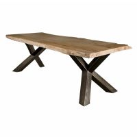 Tower Living Yunta eettafel - 240 cm - bruin