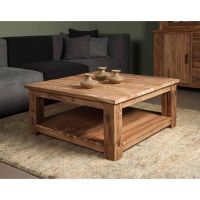 Tower Living Lorenzo salontafel - 100 cm - bruin