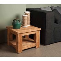 Tower Living Lorenzo bijzettafel - 60 cm - bruin