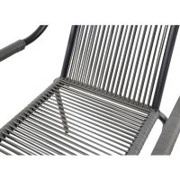 Shelo terrasstoel grijs