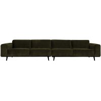 Woood Bank Statement XL 4-Zits Brede Platte Rib