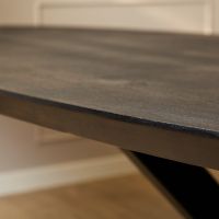 Starfurn Eettafel Brandy ovaal 240 cm - zwart