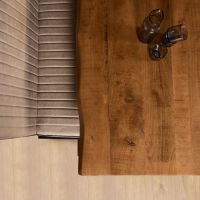 Rechthoekige boomstamtafel Boston - 160 cm - naturel