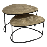 Starfurn Filou salontafel set van 2 - goud