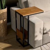 Starfurn Slider bijzettafel hoog - naturel - OUTLET B