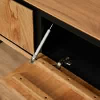 Starfurn Zwevend tv-meubel RichWood 160 cm - naturel