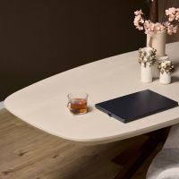 Starfurn Eettafel Madison 200 cm Deens Ovaal - zand/brons