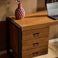 Bureau Boaz - 145 cm - naturel