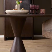 Starfurn Eettafel Lima rond 130 cm - bruin