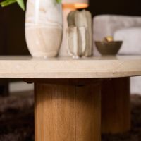 Starfurn Salontafel Nuvé 100 cm - naturel