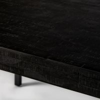 Sauda eettafel zwart