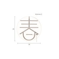 Sya neon wandlamp - lente