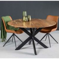 Livingfurn Oslo eettafel rond naturel