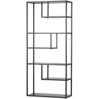 Woood Teun vakkenkast metaal zwart