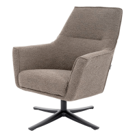 Tod fauteuil draaibaar boucle van het woonmerk Label51